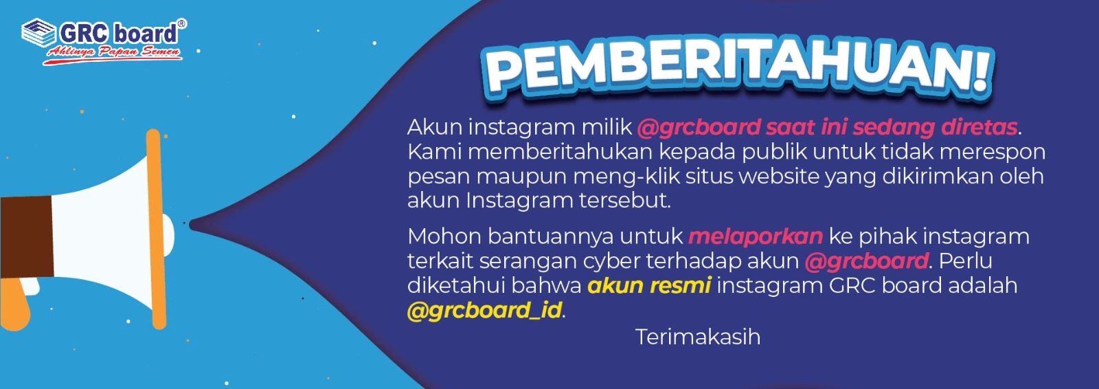 GRC Peretasan IG